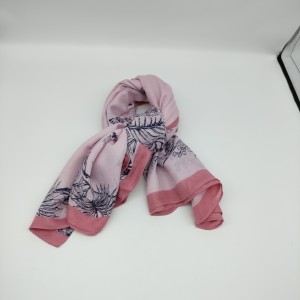 Pink Butterfly Bird Scarf